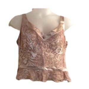 Anne Klein Light Rose Textured Camisole